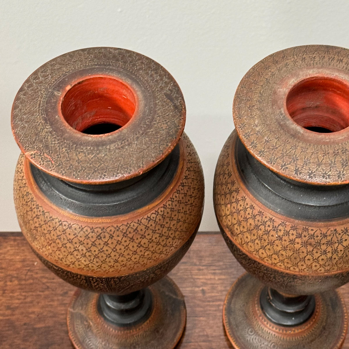 A Pair of Late 19th Century Moorish Vases