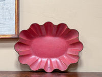 A Regency Papier Mâché Scalloped Dish