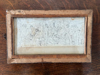 Early 19th Century Framed Ink Sketches of Bacchanalian