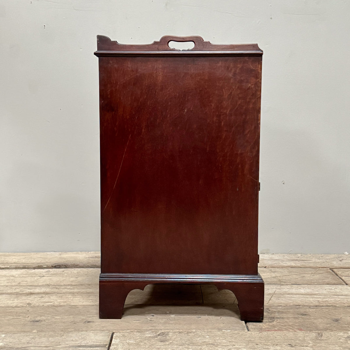 A George III Mahogany Commode Bedside Cabinet