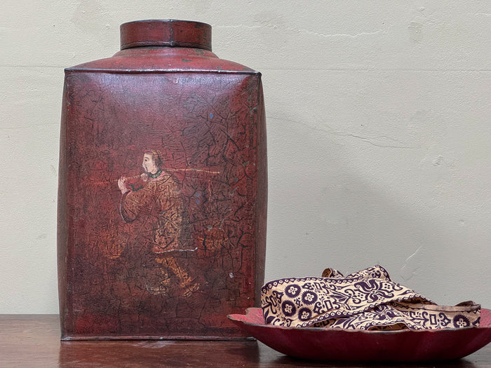 A Late 19th Century Tea Canister