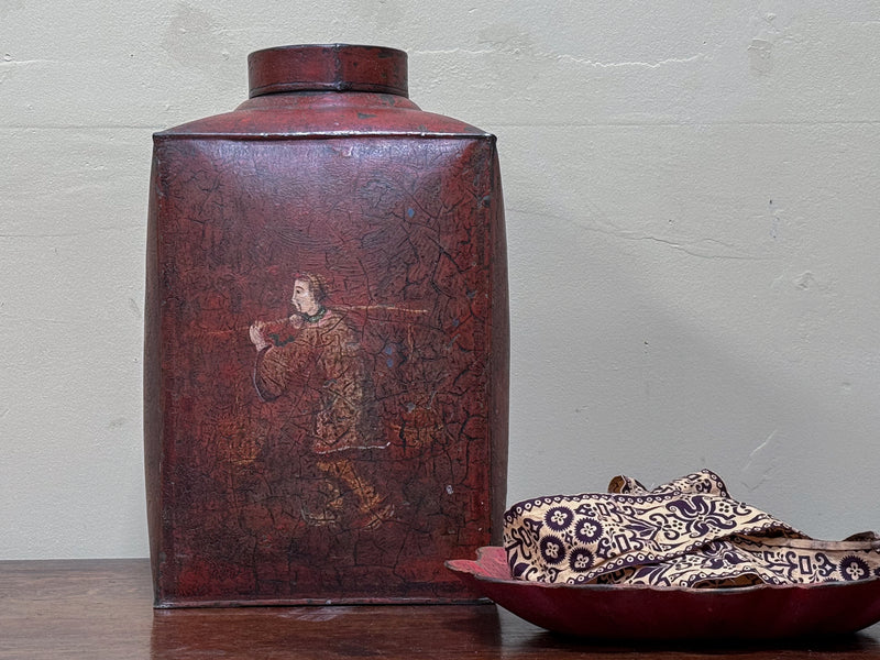 A Late 19th Century Tea Canister