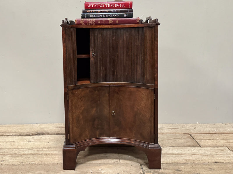 A George III Mahogany Commode Bedside Cabinet