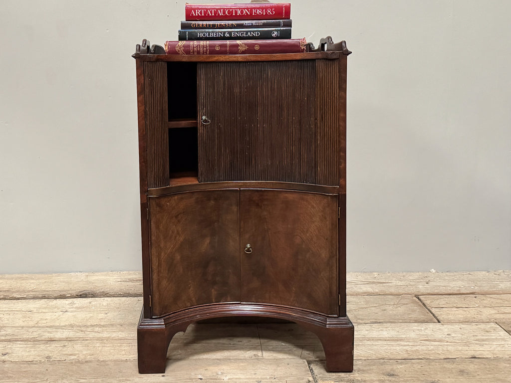 A George III Mahogany Commode Bedside Cabinet