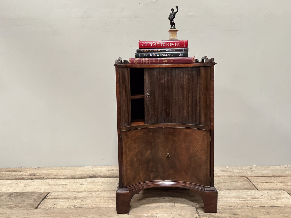 A George III Mahogany Commode Bedside Cabinet