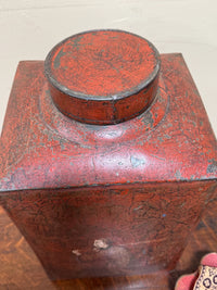 A Late 19th Century Tea Canister