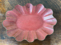 A Regency Papier Mâché Scalloped Dish