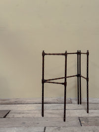 A 19th Century Faux Bamboo Folding Towel Rail