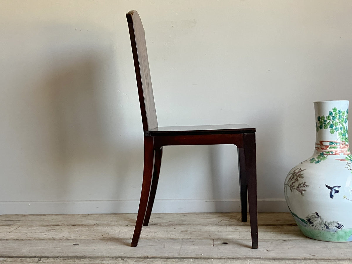 A Mid 19th Century Mahogany Hall Chair