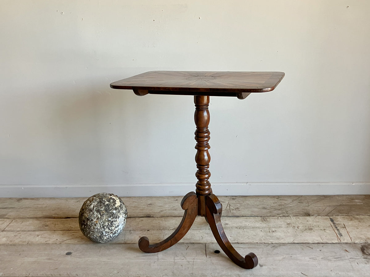 A Late Regency Rosewood and Specimen Wood Table