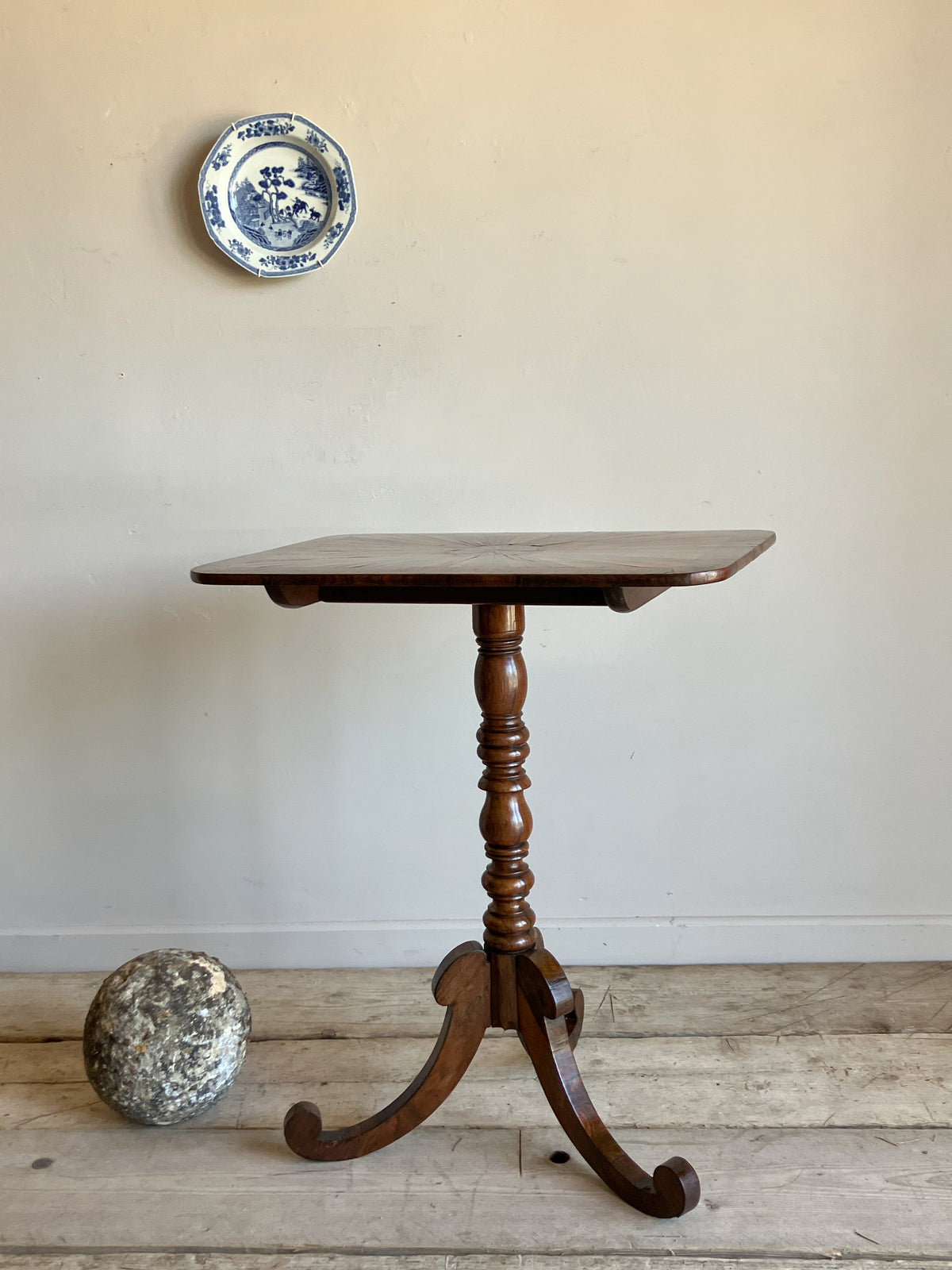 A Late Regency Rosewood and Specimen Wood Table