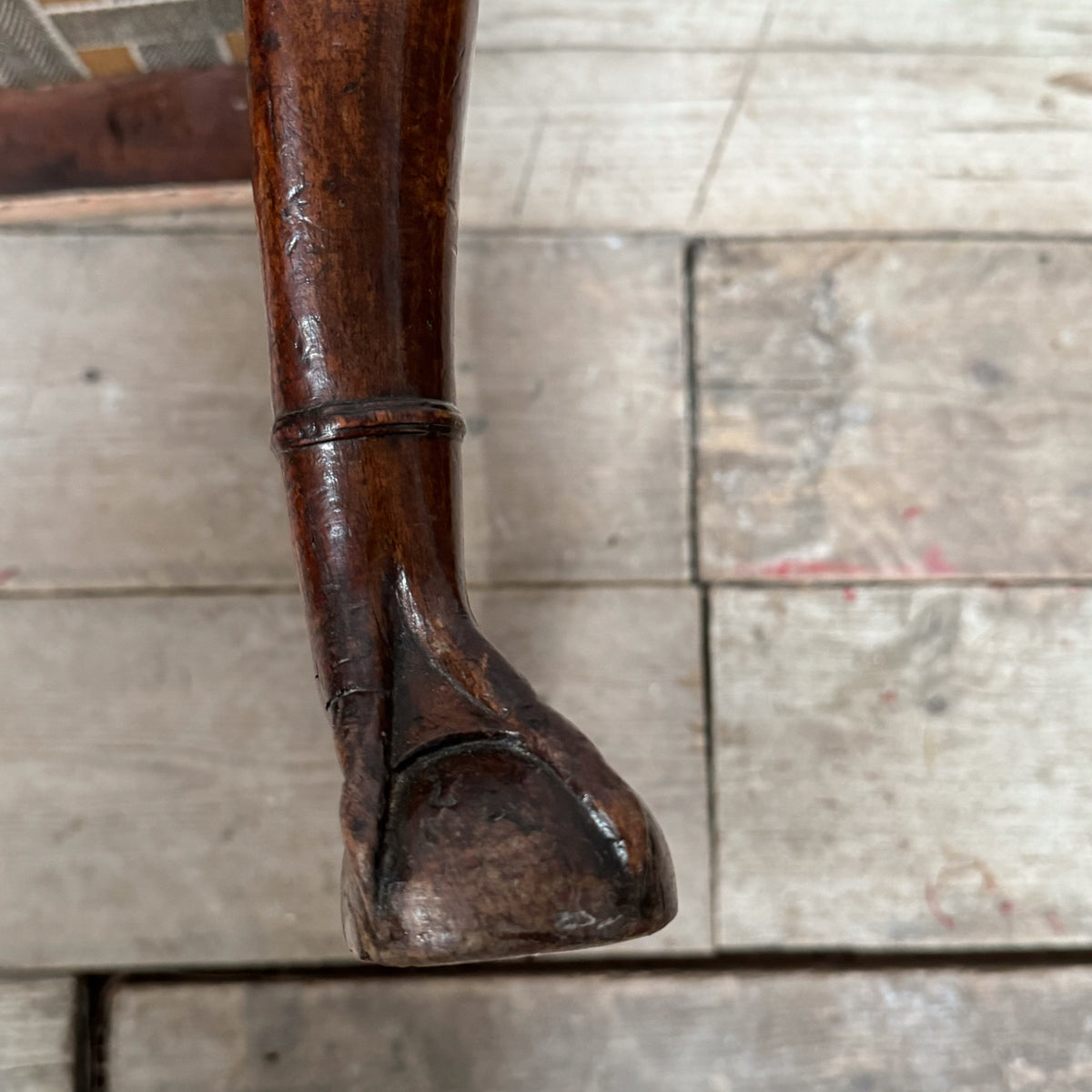 A George II Walnut Armchair