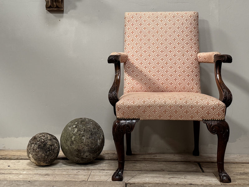 A George II Walnut Armchair