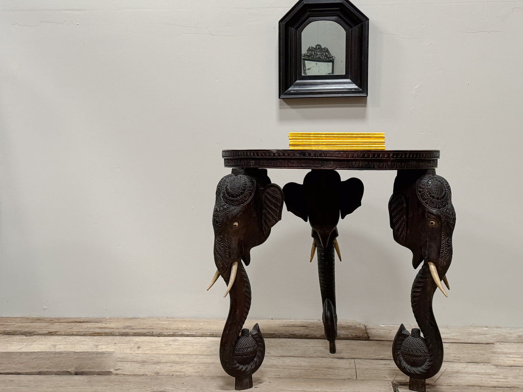 An Early 20th Century Indian Elephant Table