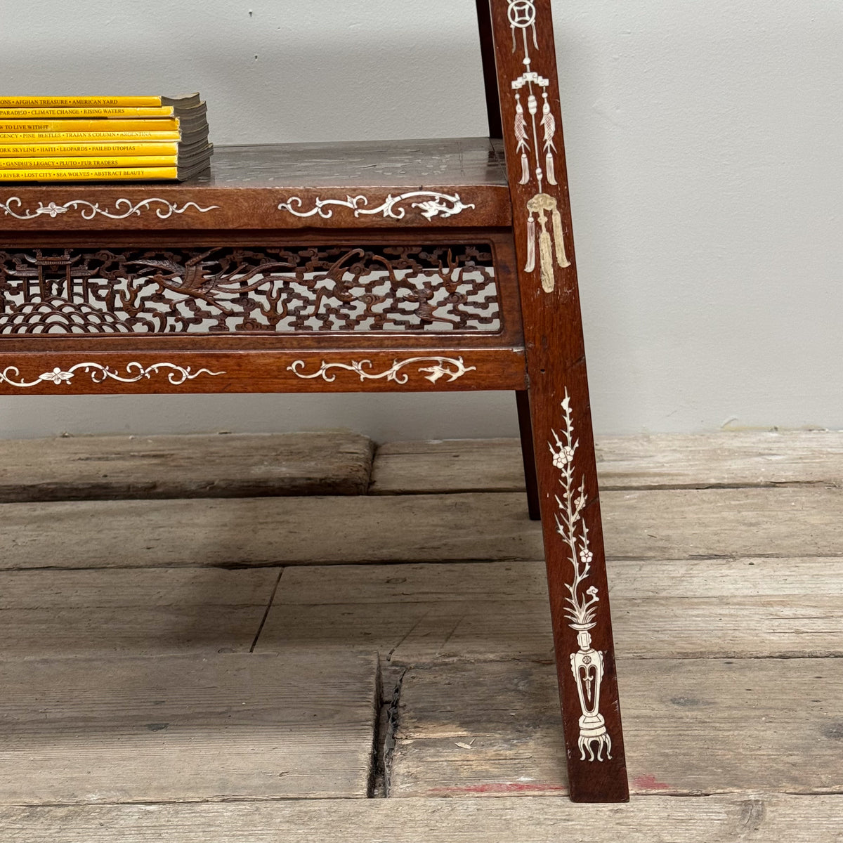 A Late 19th Century Chinese Inlaid Table