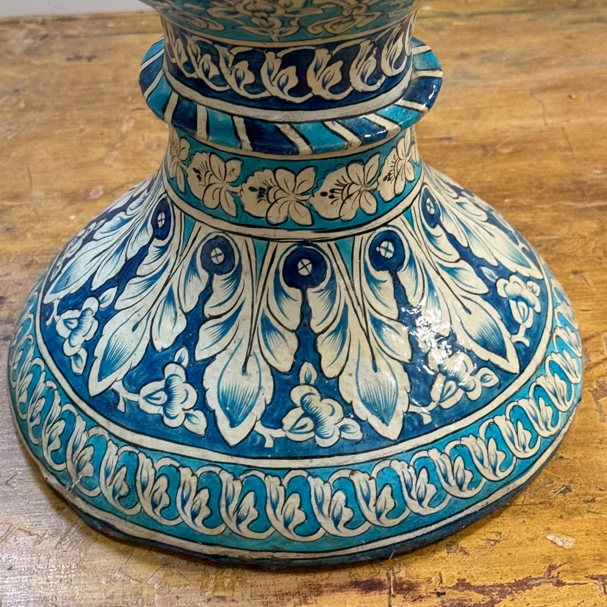 A Large Multan Papier Mâché Vase