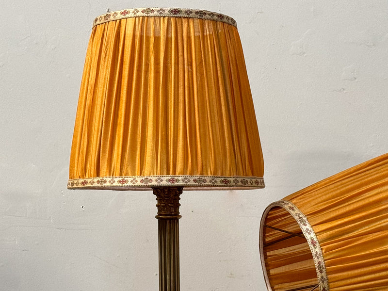 A Pair of Bespoke Lampshades