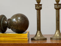 A Pair of 19th Century Brass Lamps