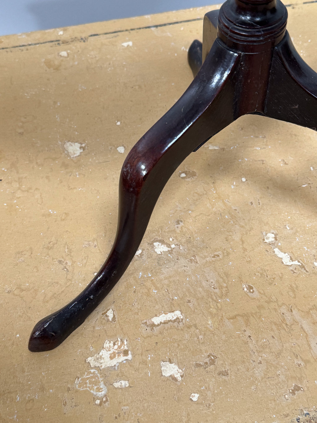 An Early George III Mahogany Apprentice Piece Table