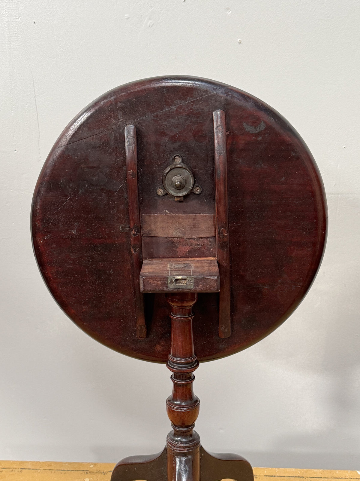 An Early George III Mahogany Apprentice Piece Table