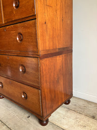 A Small, Mid 19th Century Teak Campaign Chest