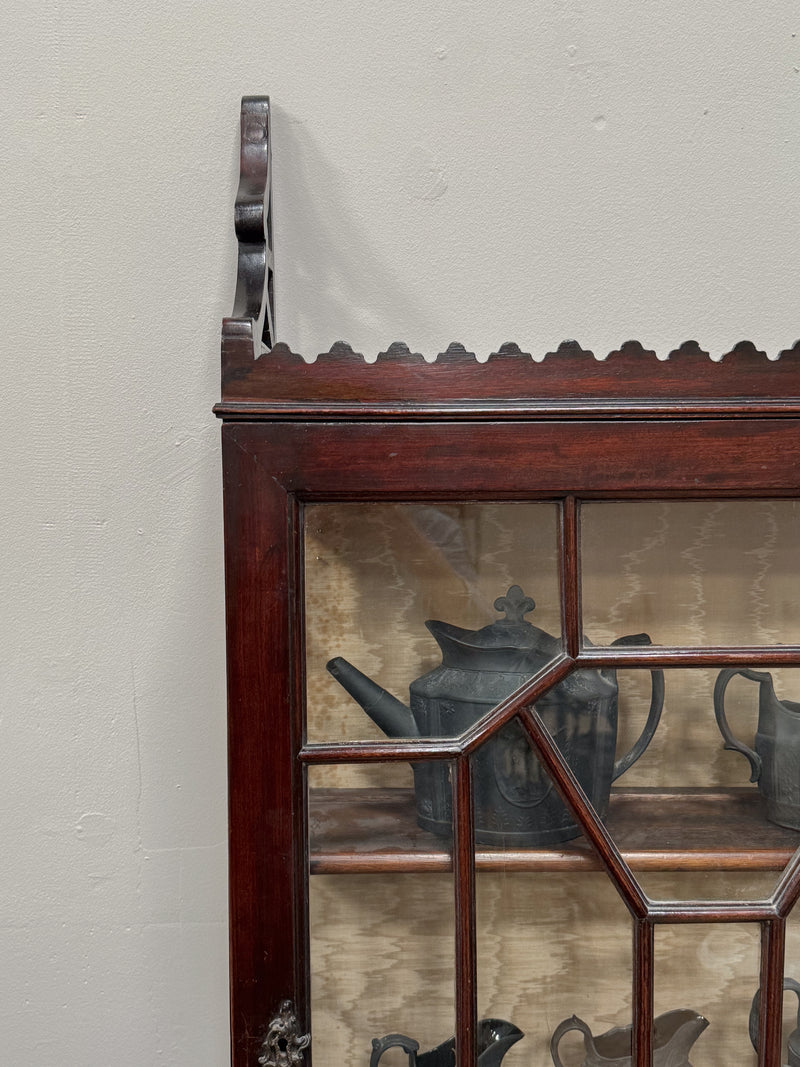 A 19th Century Mahogany Wall Cabinet