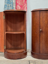 A Pair of Mid 19th Century Mahogany Pot Cupboards