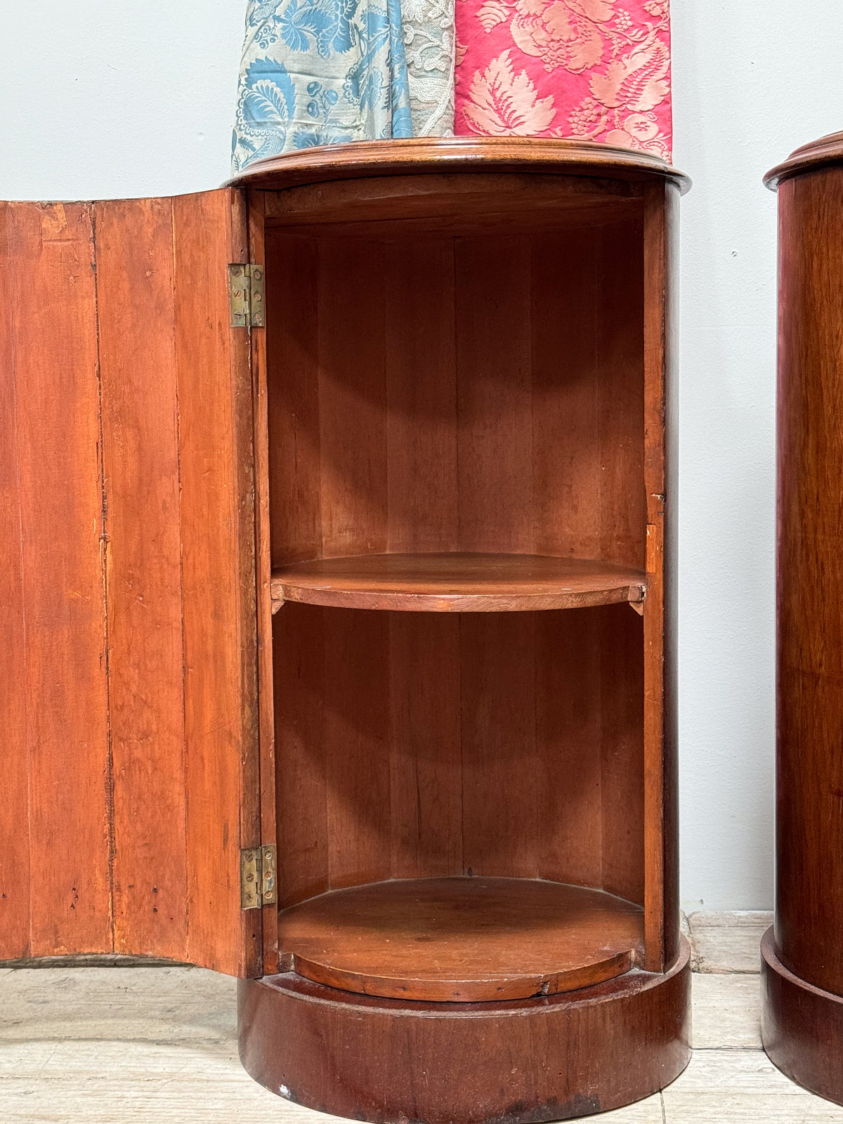 A Pair of Mid 19th Century Mahogany Pot Cupboards