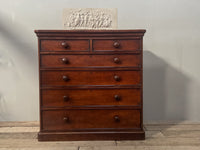 A Mid 19th Century Mahogany Chest of Drawers in the manner of Holland & Sons