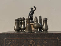 A Collection of 18th Century Pewter Pepper Pots