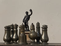 A Collection of 18th Century Pewter Pepper Pots