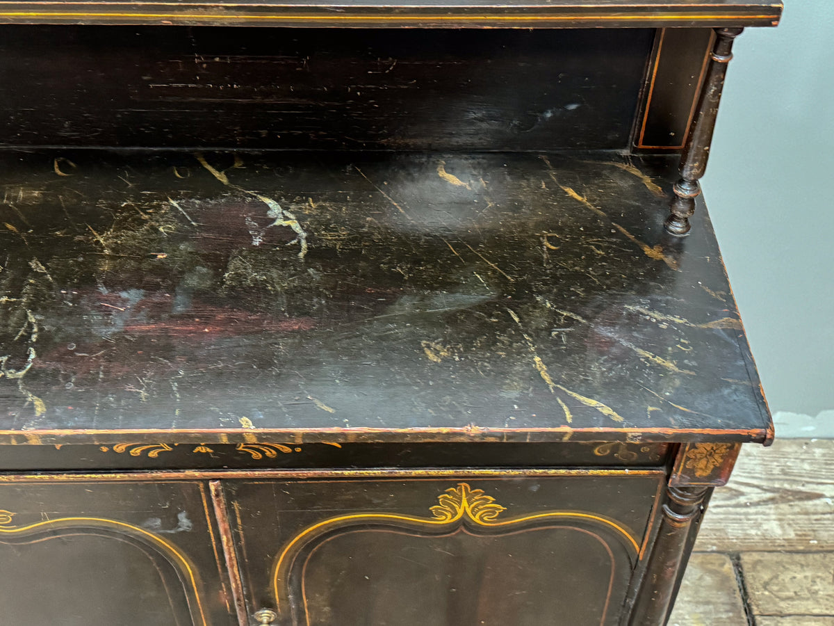 A Regency Chinoiserie Side Cabinet