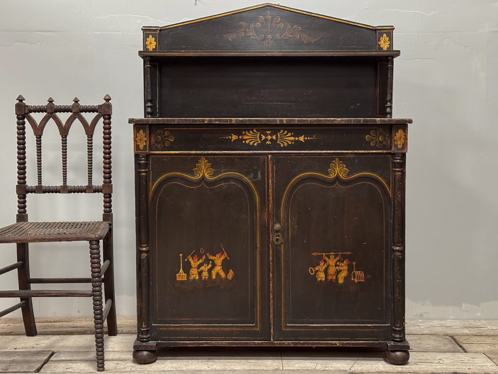 A Regency Chinoiserie Side Cabinet