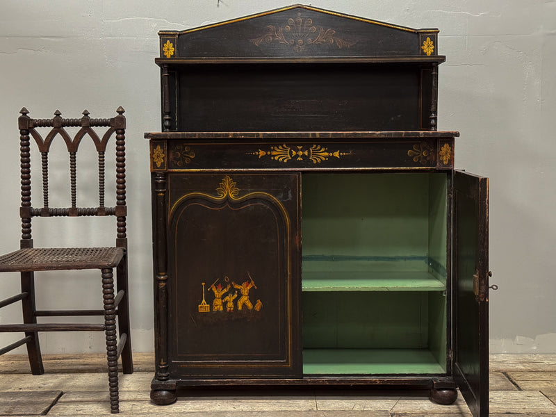 A Regency Chinoiserie Side Cabinet