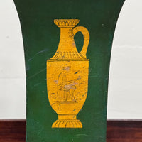 A Pair of Regency Toleware Vases