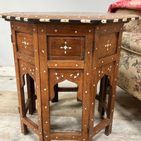 A Mid 19th Century Hoshiarpur Inlaid Table