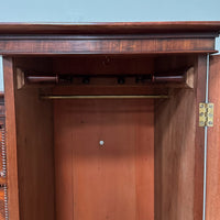 An Exceptional George IV Mahogany Compactum Wardrobe