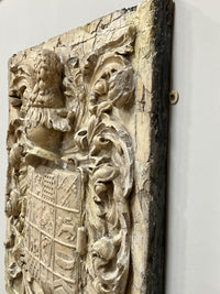 An Early 19th Century Plaster Relief Armorial Shield