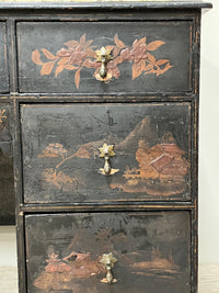 An Early 19th Century Chinoiserie Kneehole Desk