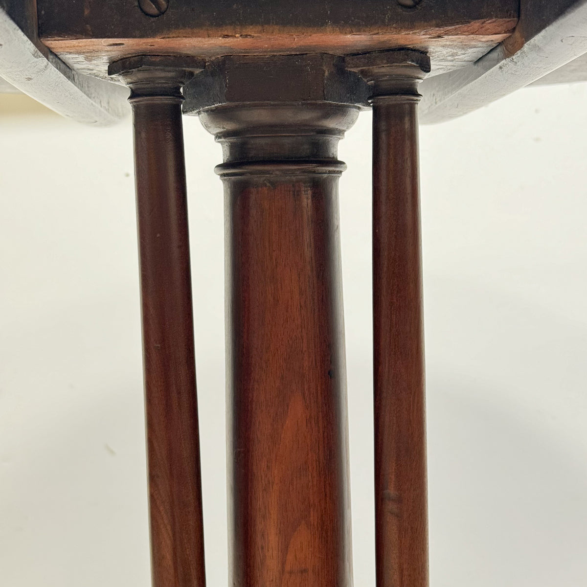 A George III Mahogany Tilt Top Table