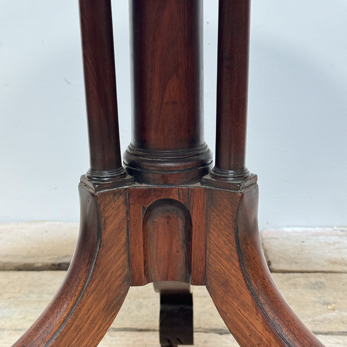 A George III Mahogany Tilt Top Table