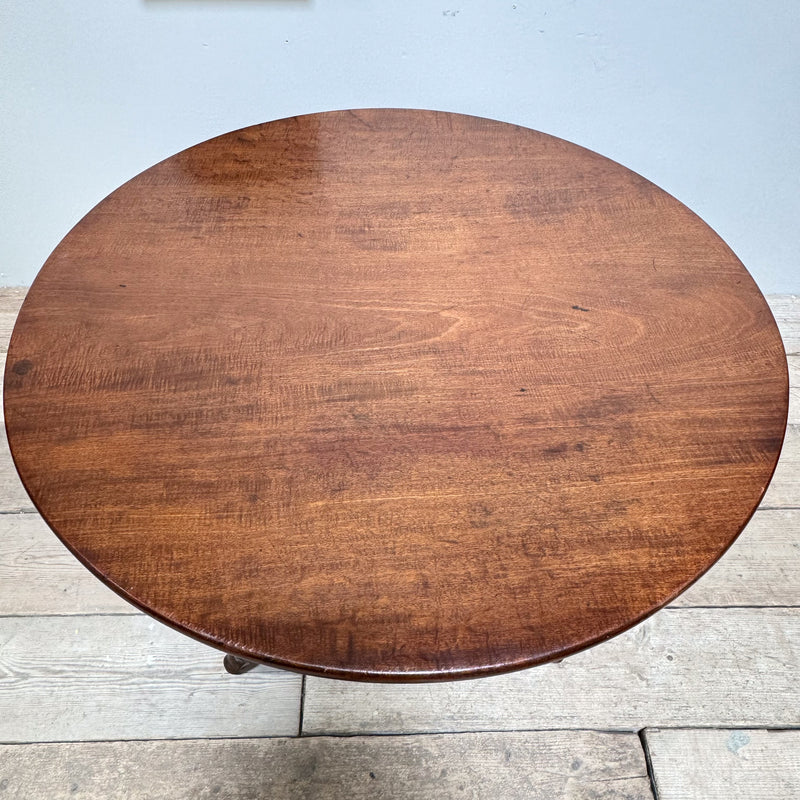 A George III Mahogany Tilt Top Table