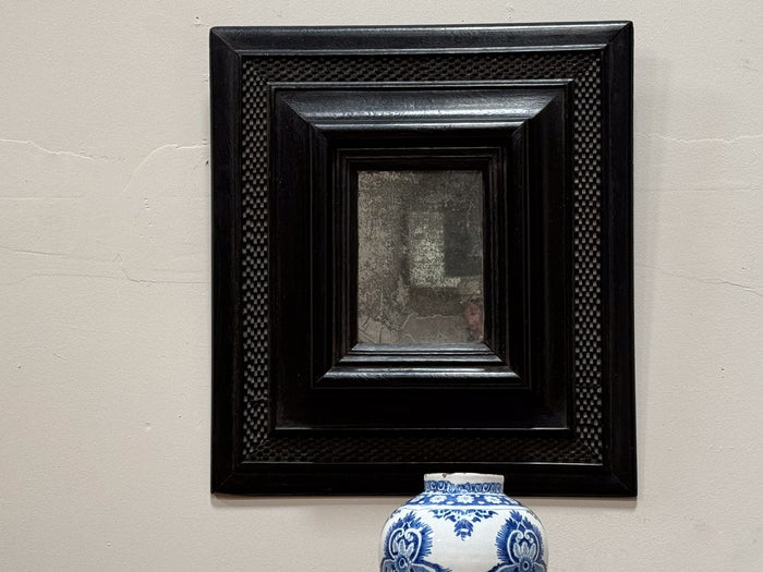 A 19th Century Dutch Ebonised Mirror