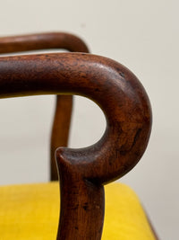 A George I Burr Walnut Child's Chair