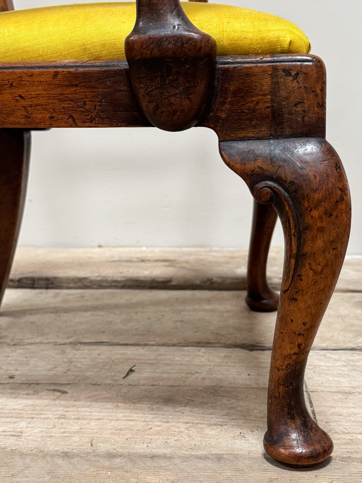 A George I Burr Walnut Child's Chair