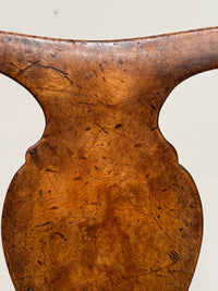 A George I Burr Walnut Child's Chair