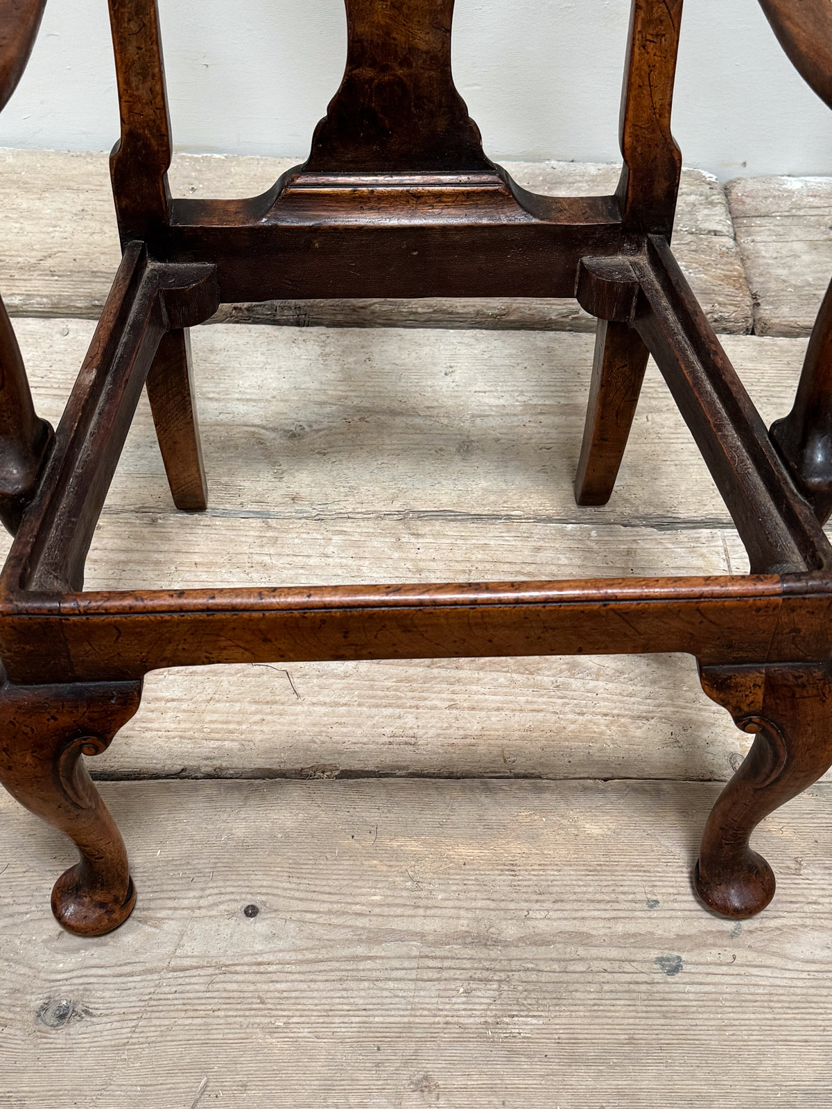 A George I Burr Walnut Child's Chair