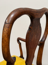 A George I Burr Walnut Child's Chair