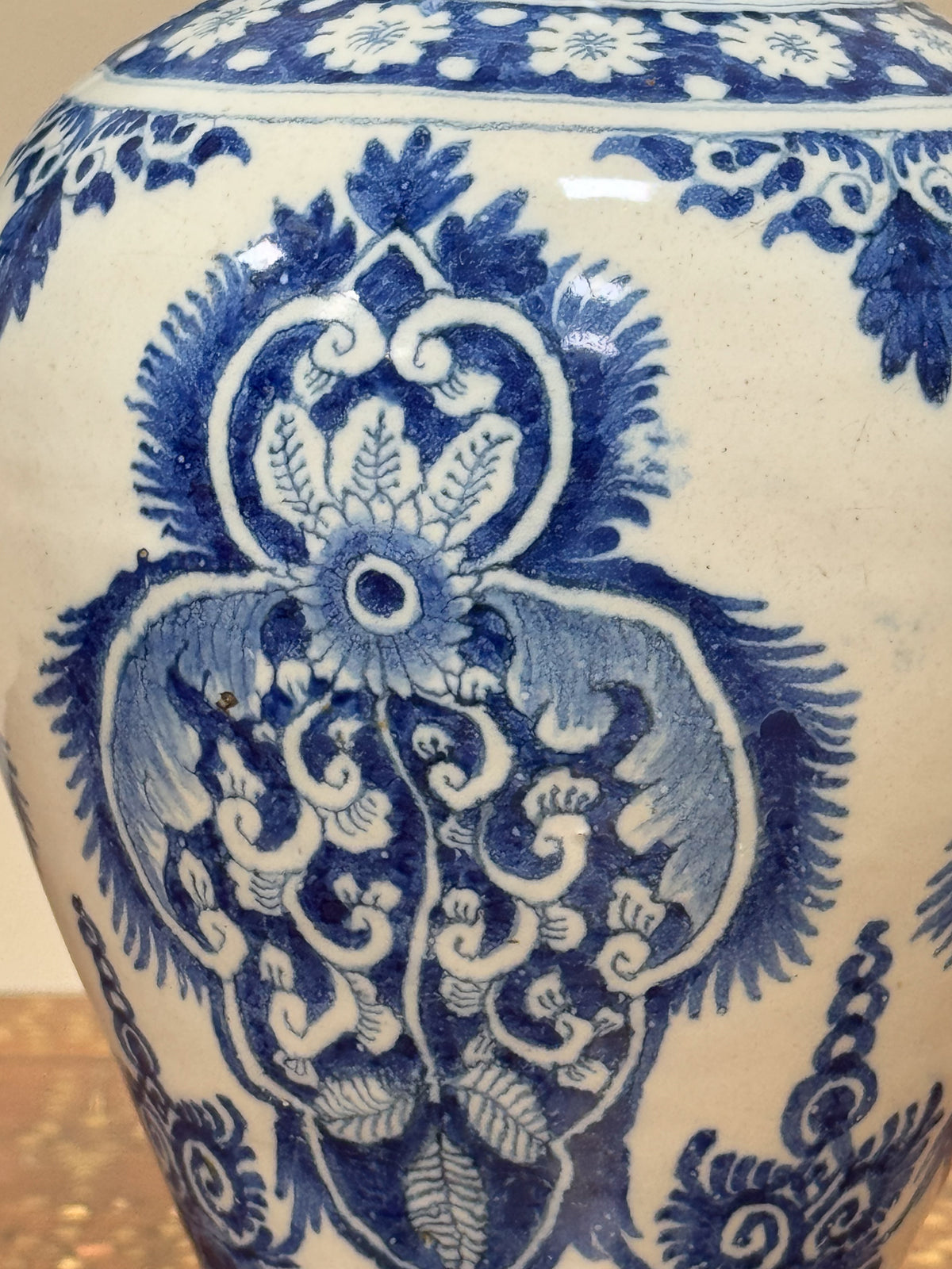 An Early 19th Century Faience Vase