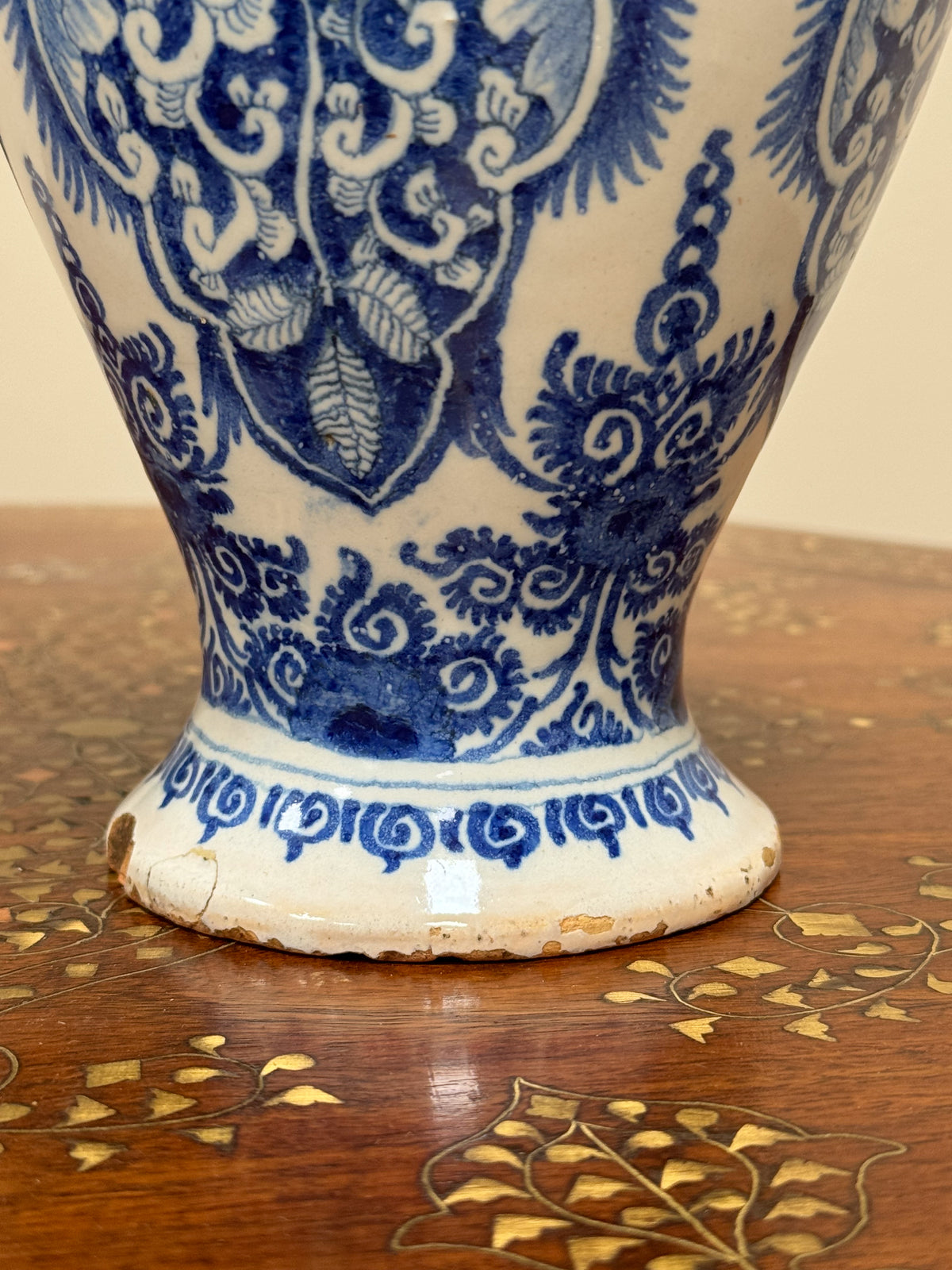 An Early 19th Century Faience Vase